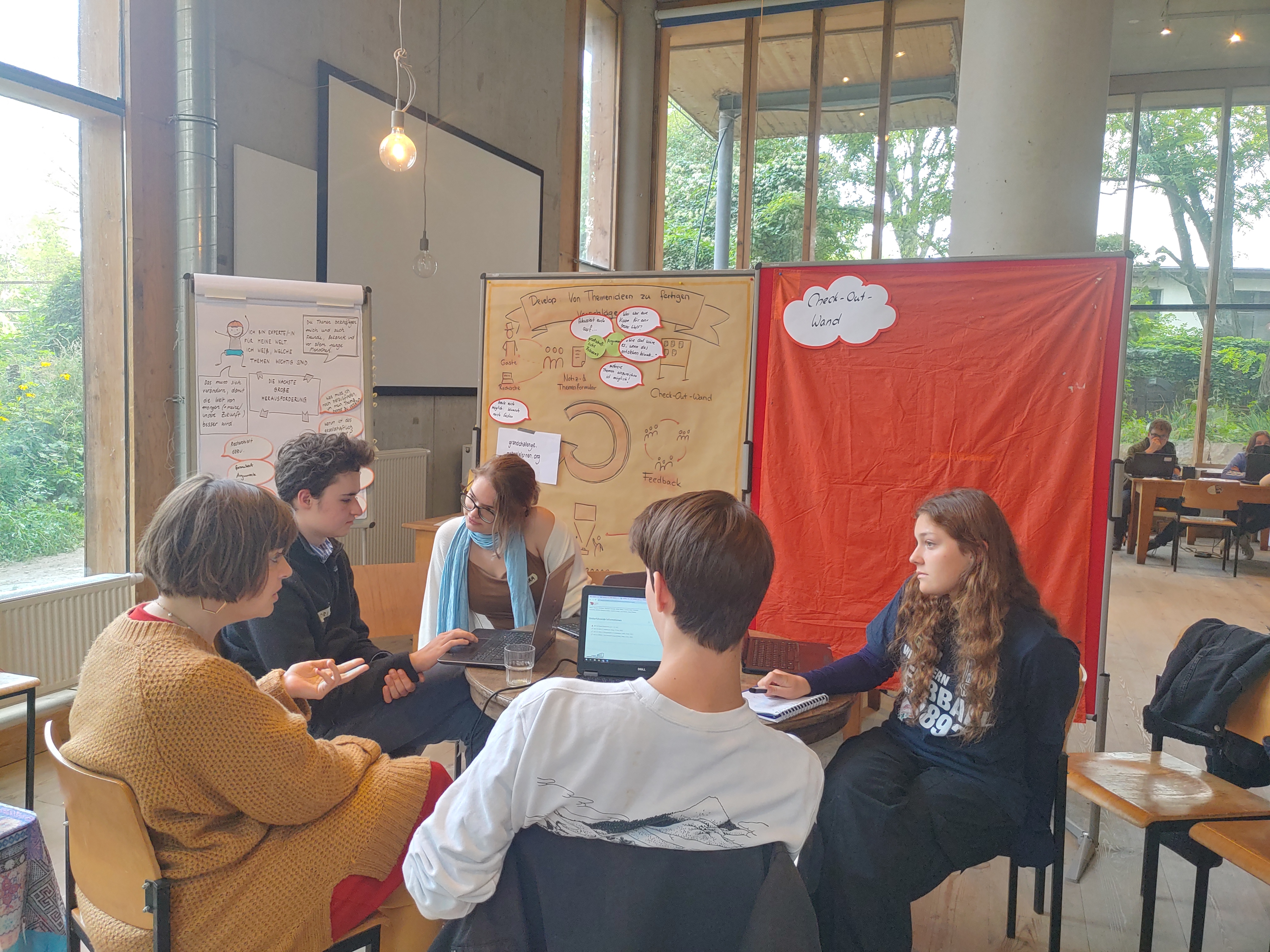 Aufnahme einer Kleingruppenarbeit